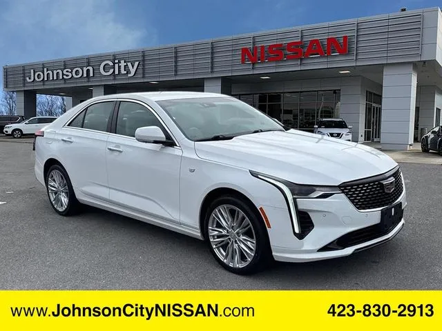White 2024 Cadillac CT4 Premium Luxury for sale in Johnson City, TN