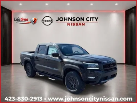 Black 2026 Nissan Frontier PRO-4X for sale in Johnson City, TN