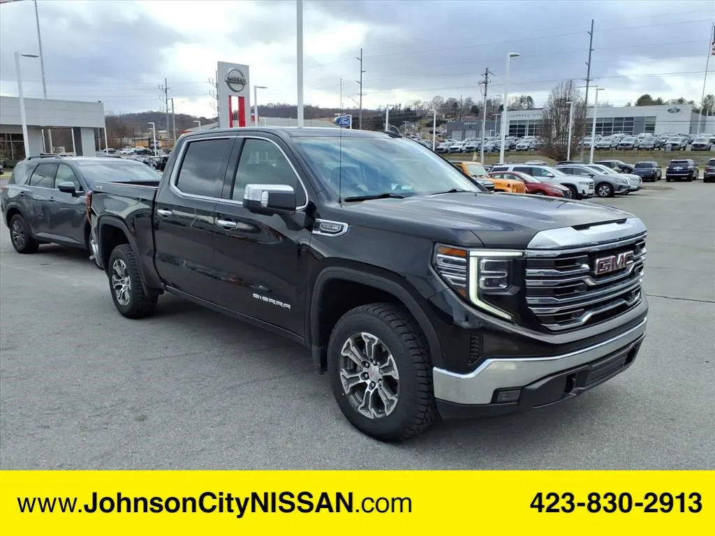 Black 2024 GMC Sierra 1500 SLT for sale in Johnson City, TN