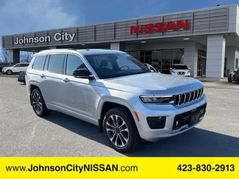 Silver 2023 Jeep Grand Cherokee L Overland for sale in Johnson City, TN
