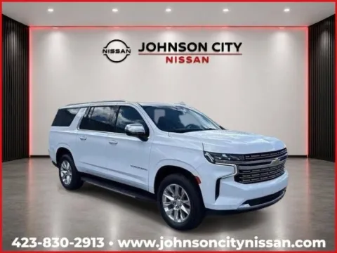 White 2023 Chevrolet Suburban Premier for sale in Johnson City, TN