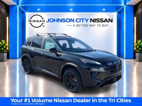 Black 2026 Nissan Rogue Rock Creek for sale in Johnson City, TN