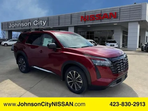 Red 2026 Nissan Pathfinder Platinum for sale in Johnson City, TN