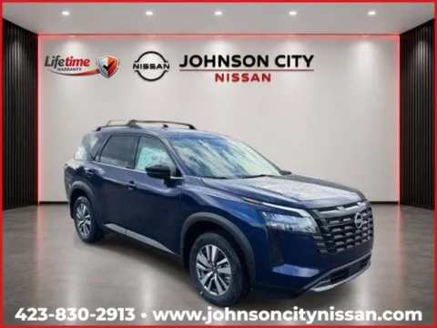 Blue 2026 Nissan Pathfinder SL for sale in Johnson City, TN