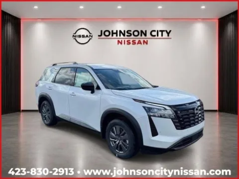 White 2026 Nissan Pathfinder SV for sale in Johnson City, TN