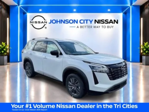 White 2026 Nissan Pathfinder SV for sale in Johnson City, TN