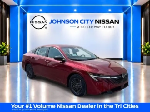 Red 2026 Nissan Sentra SV for sale in Johnson City, TN