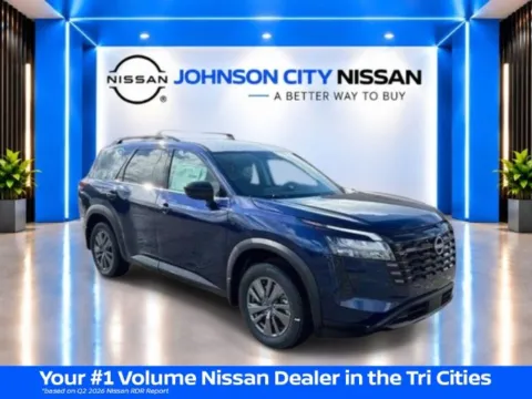 Blue 2026 Nissan Pathfinder SV for sale in Johnson City, TN
