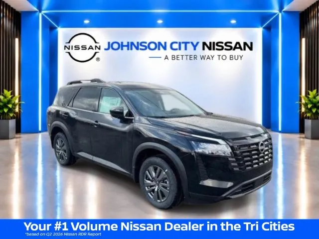 Black 2026 Nissan Pathfinder SV for sale in Johnson City, TN