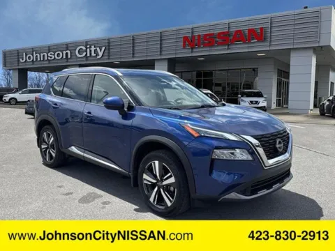 Blue 2023 Nissan Rogue SL for sale in Johnson City, TN