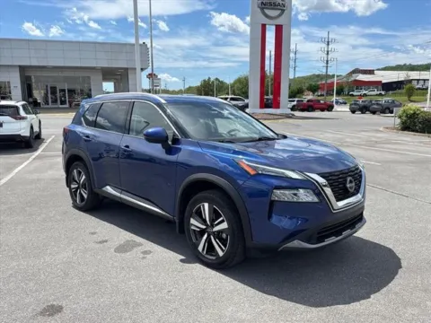 Blue 2023 Nissan Rogue SL for sale in Johnson City, TN