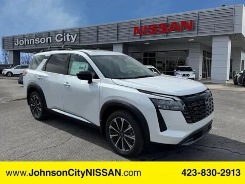 White 2026 Nissan Pathfinder Platinum for sale in Johnson City, TN