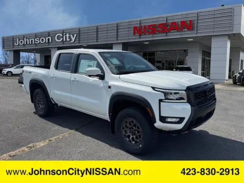 White 2026 Nissan Frontier PRO-4X w ROUSH Package for sale in Johnson City, TN
