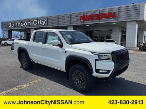 White 2026 Nissan Frontier PRO-4X w ROUSH Package for sale in Johnson City, TN