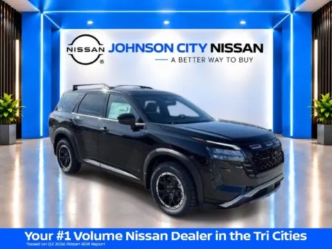 Black 2026 Nissan Pathfinder Rock Creek for sale in Johnson City, TN
