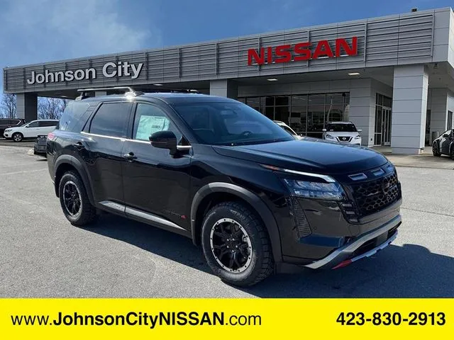 Black 2026 Nissan Pathfinder Rock Creek for sale in Johnson City, TN