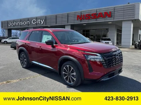 Red 2026 Nissan Pathfinder Platinum for sale in Johnson City, TN