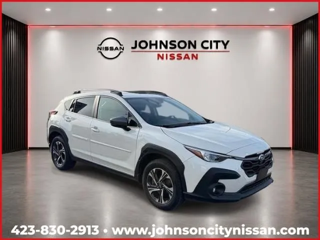White 2024 Subaru Crosstrek Premium for sale in Johnson City, TN