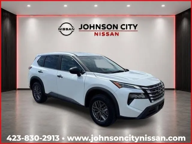 White 2025 Nissan Rogue S for sale in Johnson City, TN