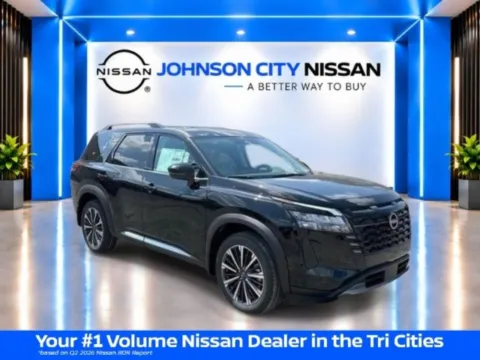 Black 2026 Nissan Pathfinder Platinum for sale in Johnson City, TN