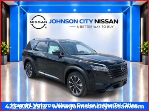 Black 2026 Nissan Pathfinder Platinum for sale in Johnson City, TN