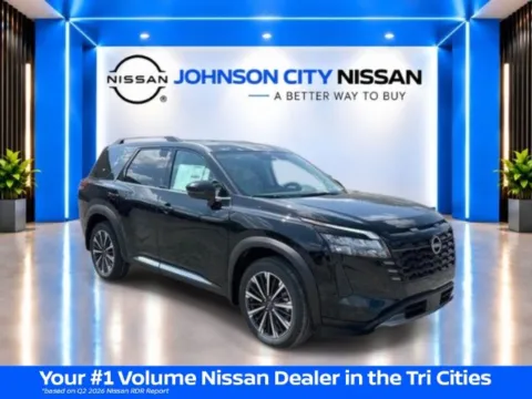 Black 2026 Nissan Pathfinder Platinum for sale in Johnson City, TN