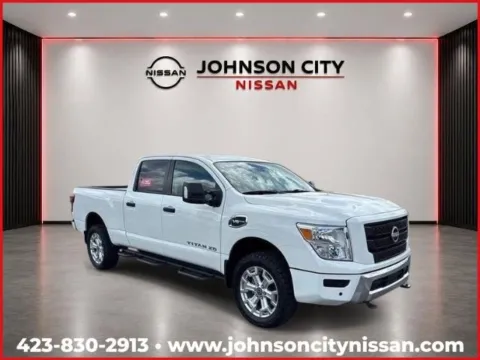 White 2024 Nissan Titan XD SV for sale in Johnson City, TN