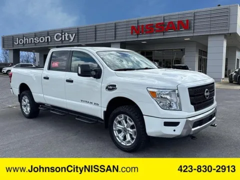 White 2024 Nissan Titan XD SV for sale in Johnson City, TN