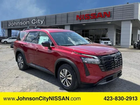 Red 2026 Nissan Pathfinder SL for sale in Johnson City, TN