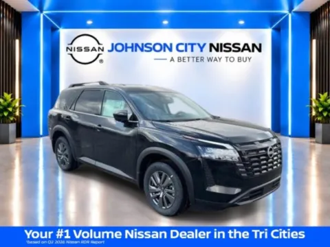 Black 2026 Nissan Pathfinder SV for sale in Johnson City, TN