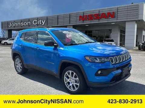 Blue 2022 Jeep Compass Latitude Lux for sale in Johnson City, TN