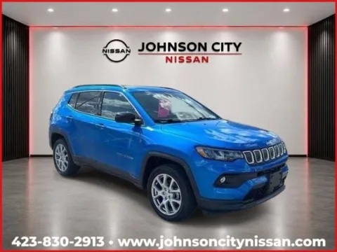 Blue 2022 Jeep Compass Latitude Lux for sale in Johnson City, TN