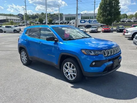 Blue 2022 Jeep Compass Latitude Lux for sale in Johnson City, TN