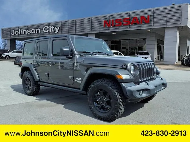 Gray 2021 Jeep Wrangler Unlimited Sport S for sale in Johnson City, TN
