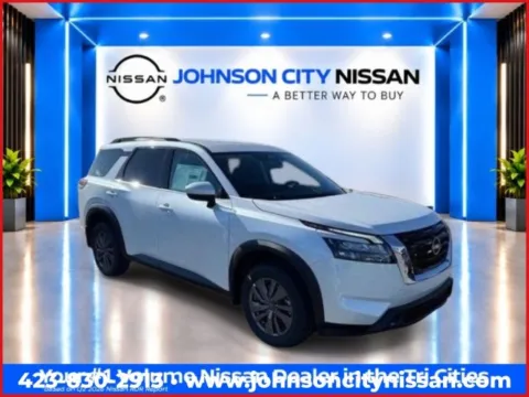 White 2026 Nissan Pathfinder SV for sale in Johnson City, TN