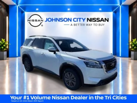 White 2026 Nissan Pathfinder SV for sale in Johnson City, TN