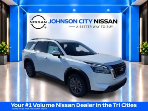 White 2026 Nissan Pathfinder SV for sale in Johnson City, TN