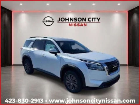White 2026 Nissan Pathfinder SV for sale in Johnson City, TN