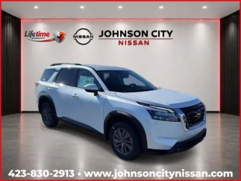 White 2026 Nissan Pathfinder SV for sale in Johnson City, TN