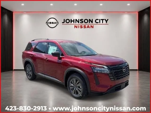 Red 2026 Nissan Pathfinder SV for sale in Johnson City, TN