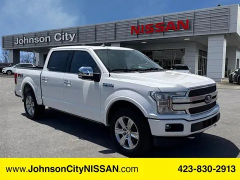 White 2018 Ford F-150 Platinum for sale in Johnson City, TN