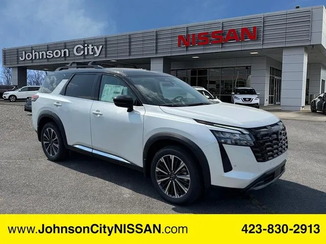 White 2026 Nissan Pathfinder Platinum for sale in Johnson City, TN