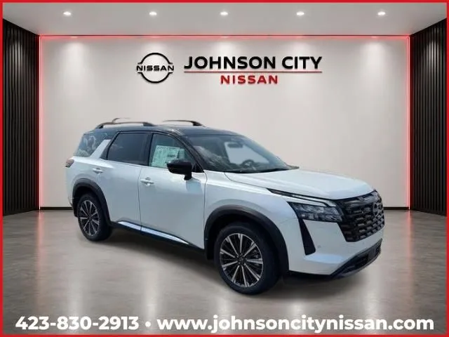White 2026 Nissan Pathfinder Platinum for sale in Johnson City, TN