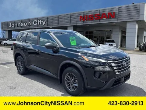 Black 2025 Nissan Rogue S for sale in Johnson City, TN