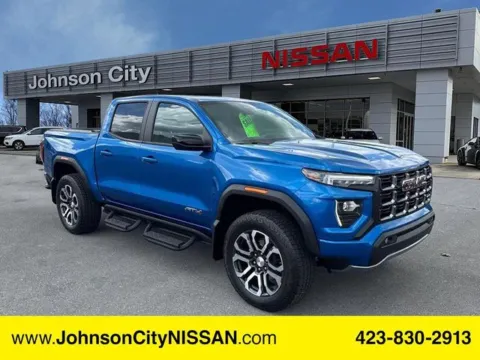 Blue 2024 GMC Canyon AT4 for sale in Johnson City, TN
