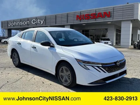 White 2026 Nissan Sentra S for sale in Johnson City, TN