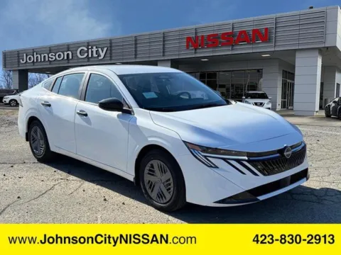 White 2026 Nissan Sentra S for sale in Johnson City, TN