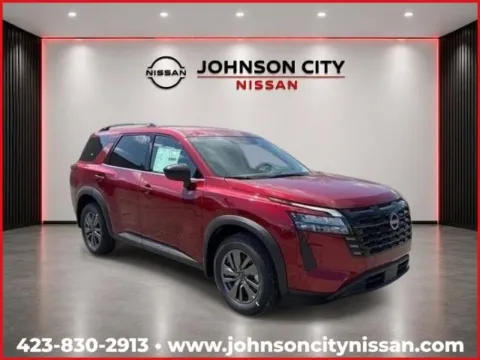 Red 2026 Nissan Pathfinder SV for sale in Johnson City, TN