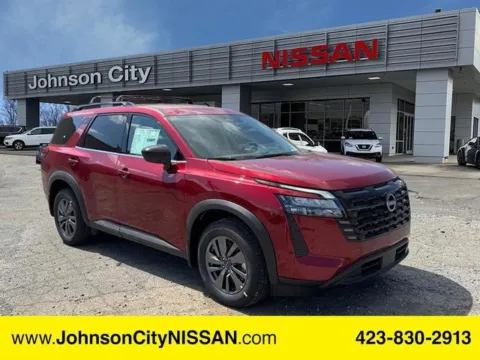 Red 2026 Nissan Pathfinder SV for sale in Johnson City, TN