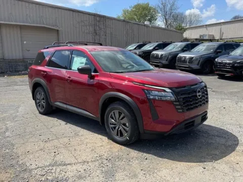 Red 2026 Nissan Pathfinder SV for sale in Johnson City, TN